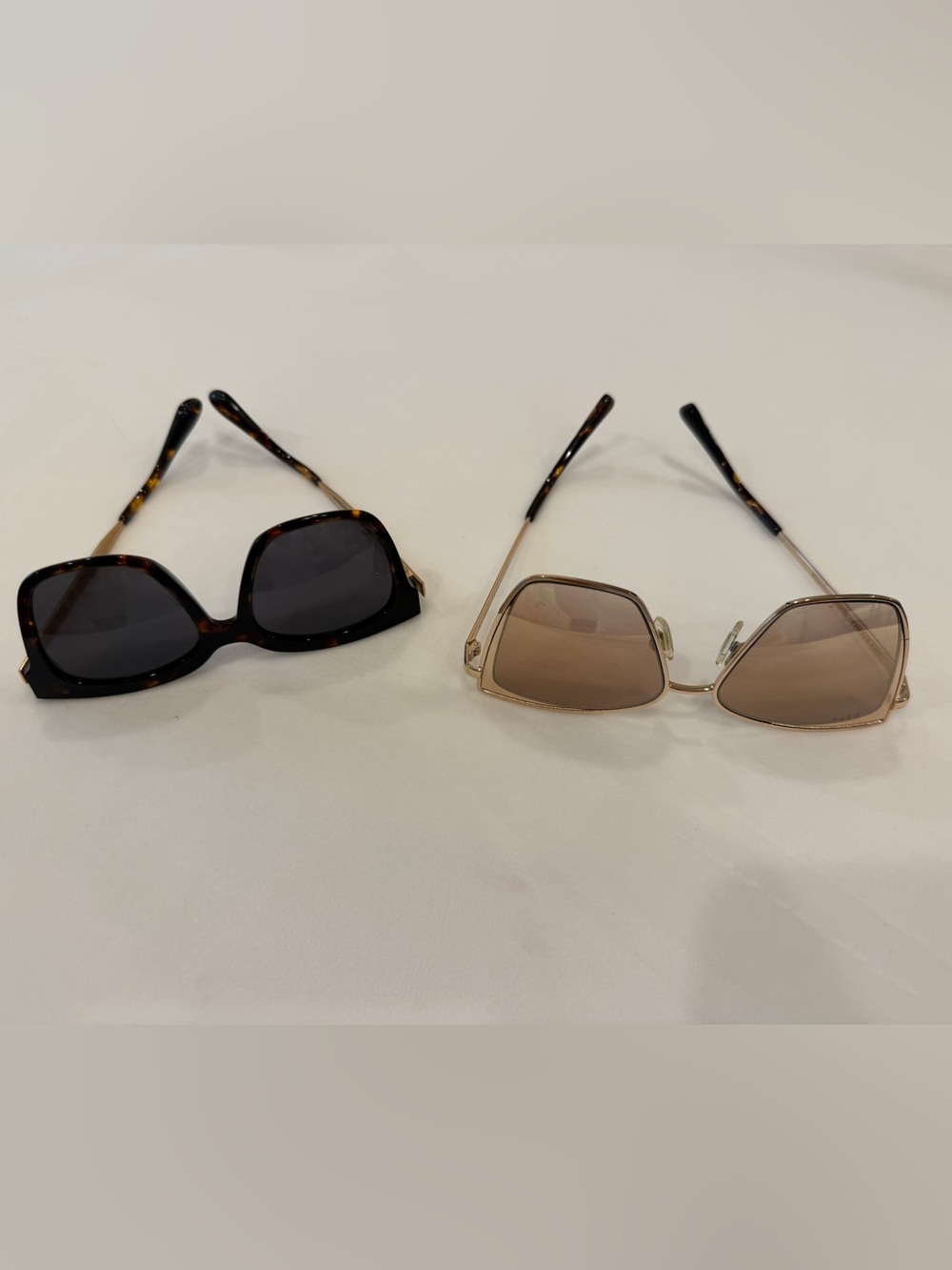 Diff Eyewear Kids Sunglasses both pairs the 
lil Becky and lil Bella